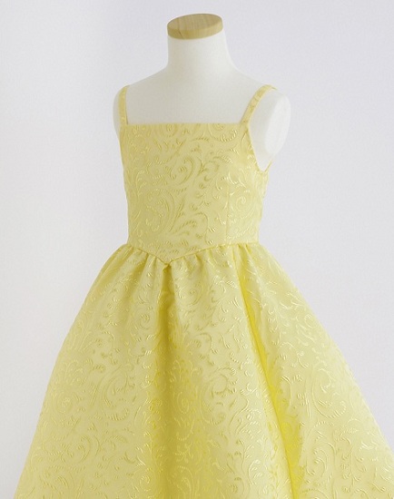 キャミソール+フレアギャザースカートのドレス